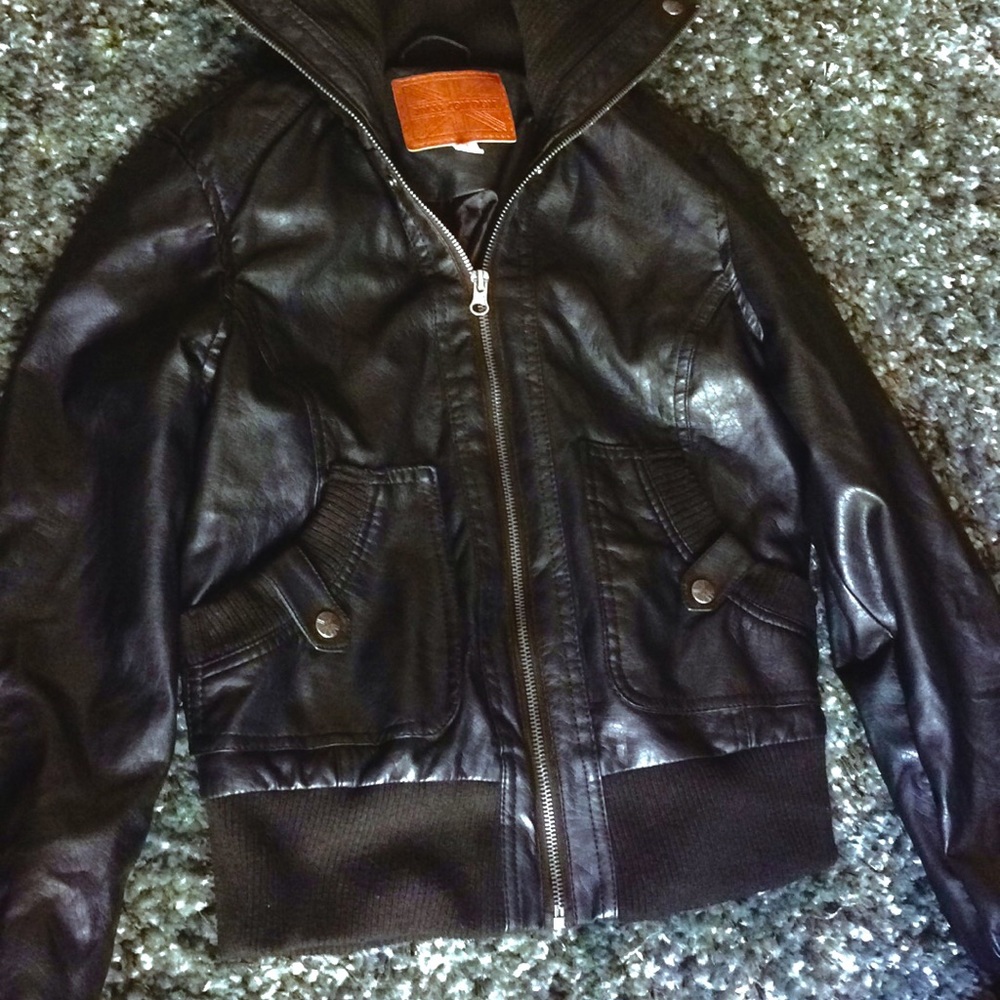 leather jacket